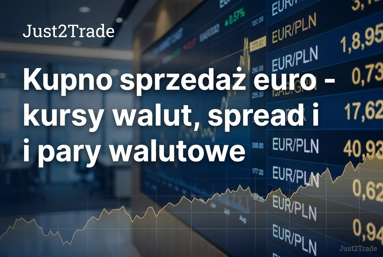 Kupno i sprzedaż euro - kurs EUR/PLN i spread
