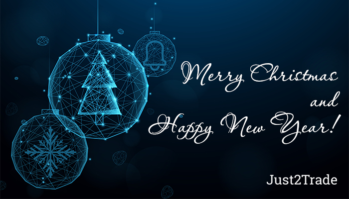 Just2Trade wishes you happy holidays!
