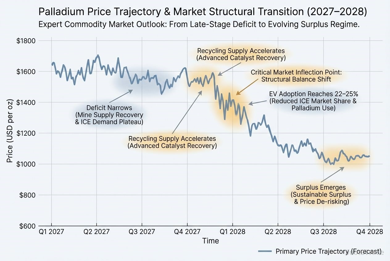 Palladium price forecast for 2026-2030 years. Palladium price prediction  analysis for the next 5 years | Just2Trade