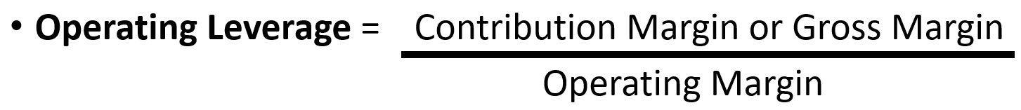 Contribution Margin or Gross Margin